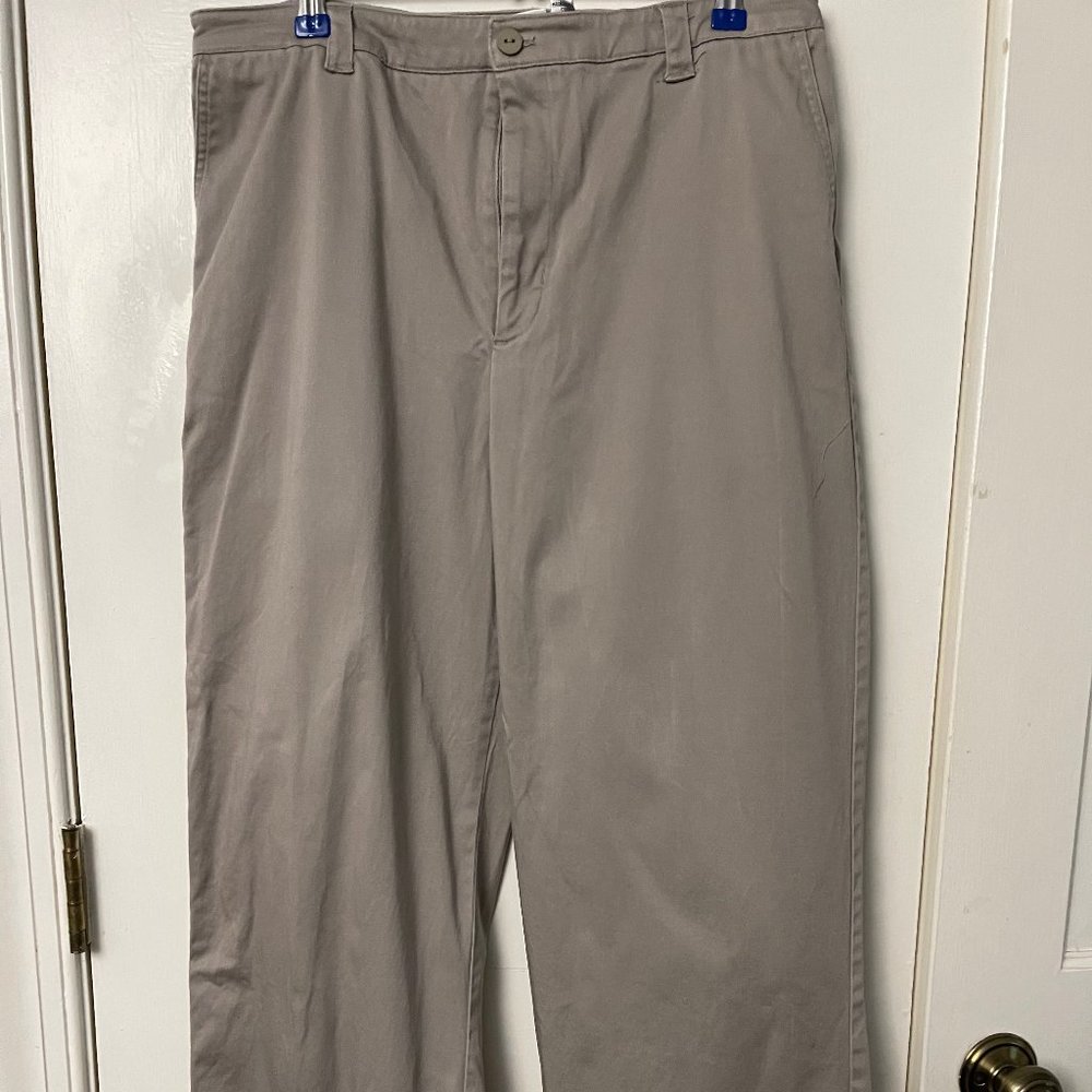 CHICOS capri wide leg chinos
